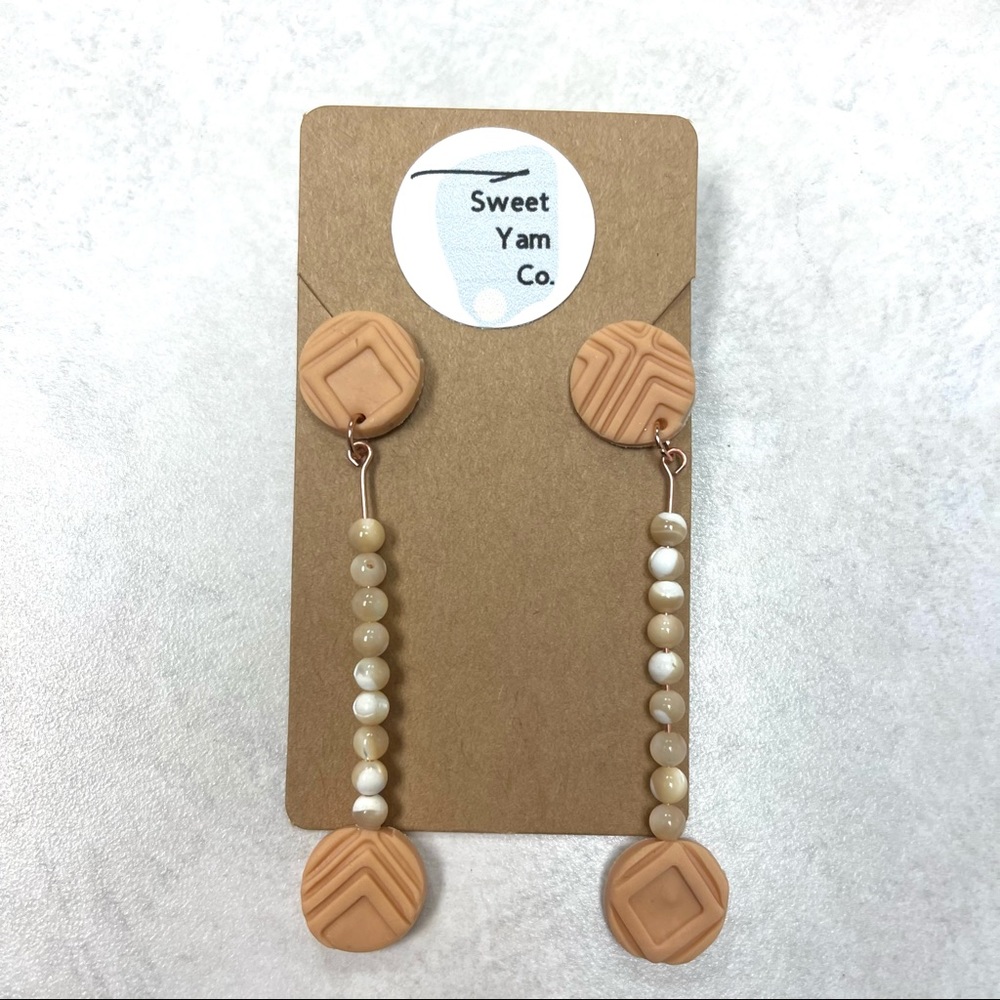 Handmade Clay Earrings ✨🌔